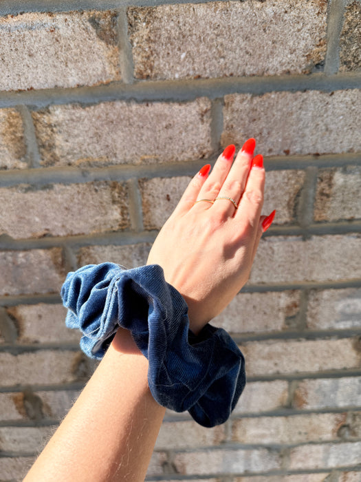 Oversized Velvet Scrunchie