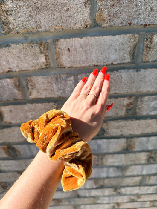 Oversized Velvet Scrunchie
