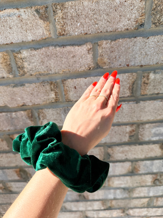Oversized Velvet Scrunchie