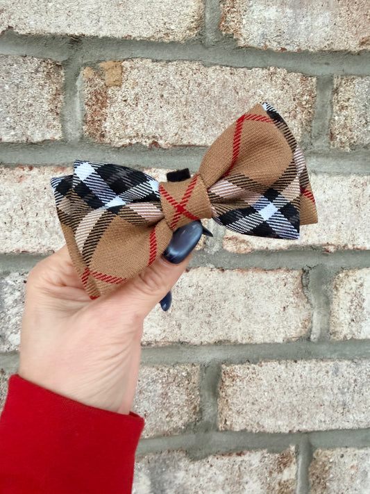 Tartan Plaid Bow Tie