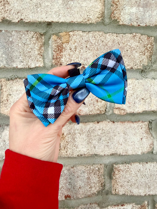Dapper Plaid Bow Tie