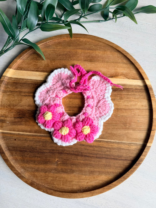 Pretty in Pink Crochet Bandana