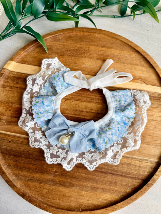 Floral Lace Bow Bandana