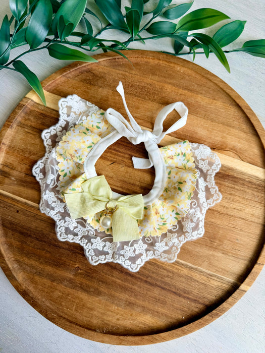 Floral Lace Bow Bandana