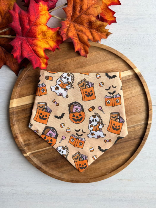 Bookish Boo Reversible Bandana