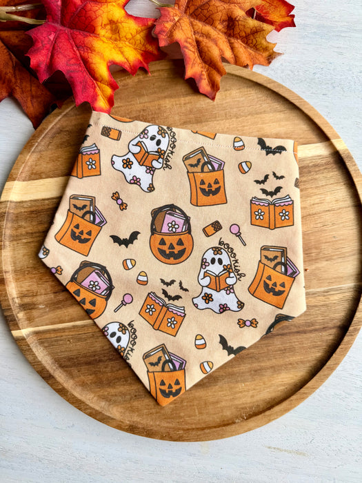 Bookish Boo Reversible Bandana