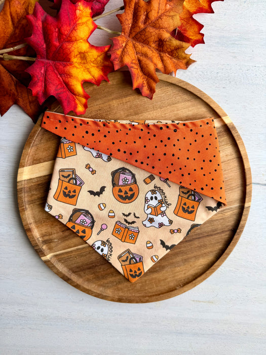 Bookish Boo Reversible Bandana