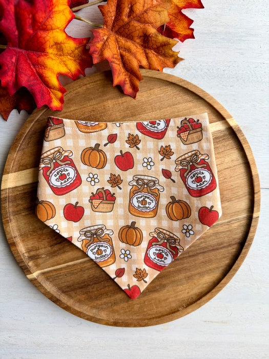 Pumpkin Jam Reversible Bandana