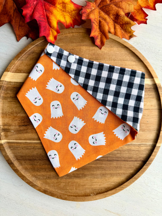 Spooky Boo Reversible Bandana