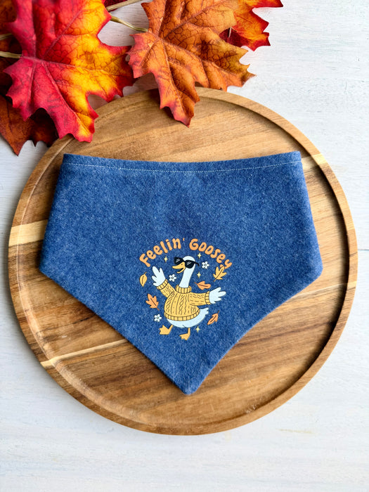 Feelin' Goosey Denim Bandana