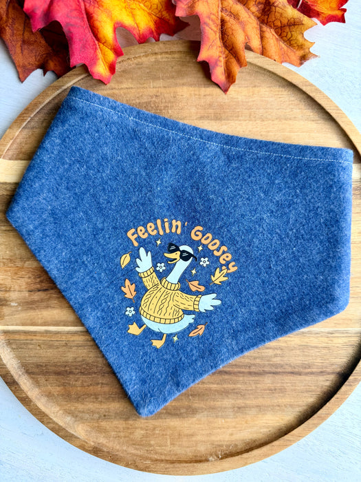 Feelin' Goosey Denim Bandana