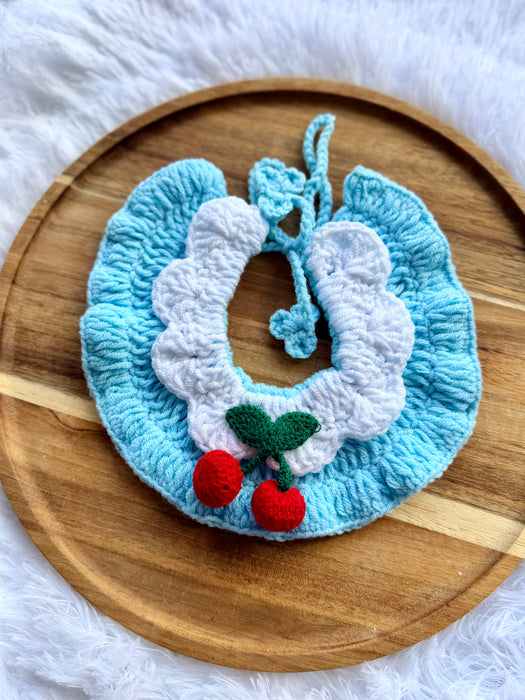 Cherry Pie Crochet Bandana