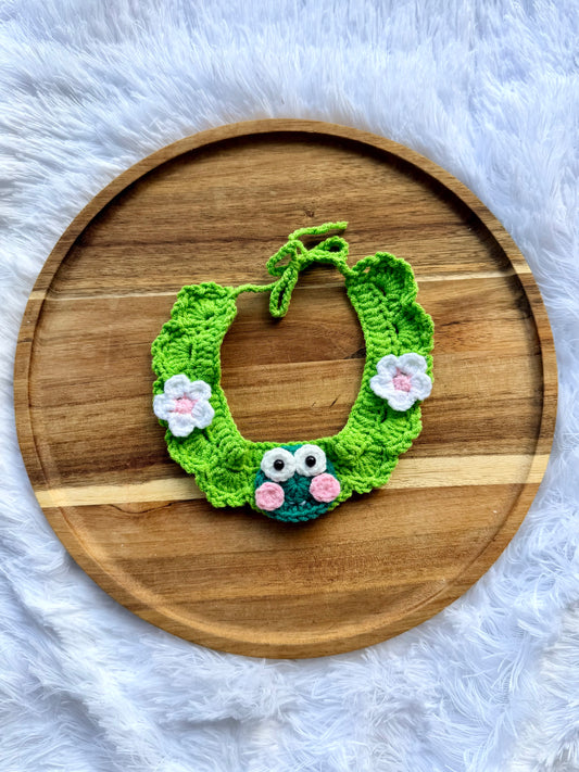 Froggy Crochet Bandana