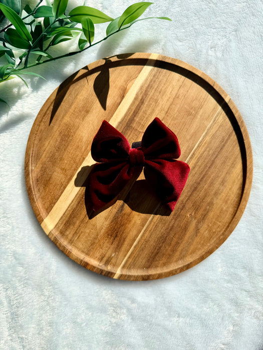 Cherry Red Charm Sailor Bow