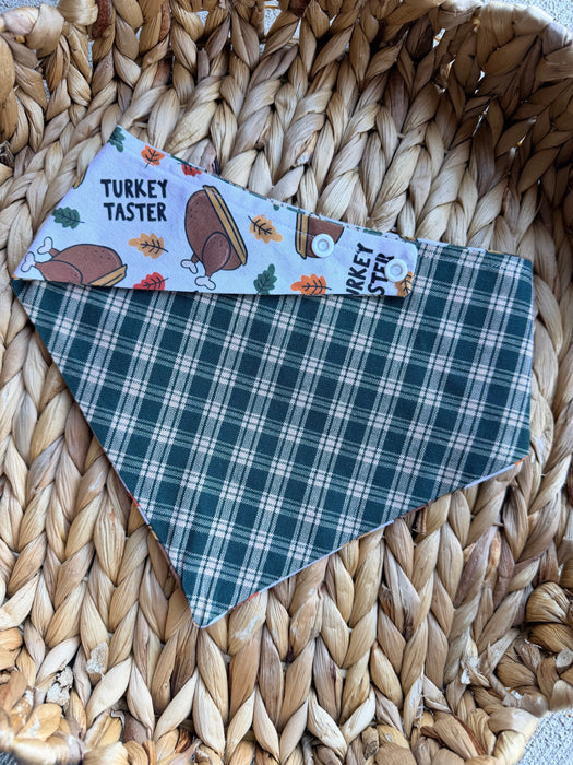 Turkey Taster Reversible Bandana