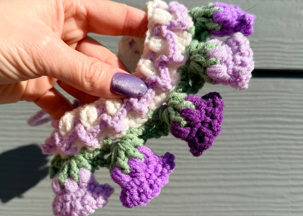 Roses Crochet Bandana