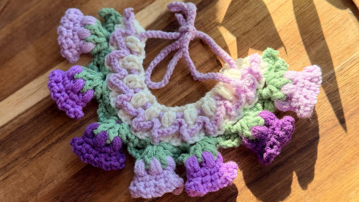 Roses Crochet Bandana