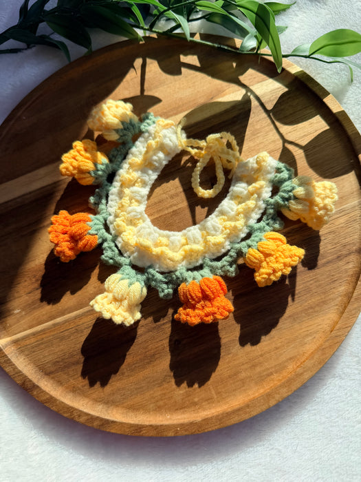 Roses Crochet Bandana