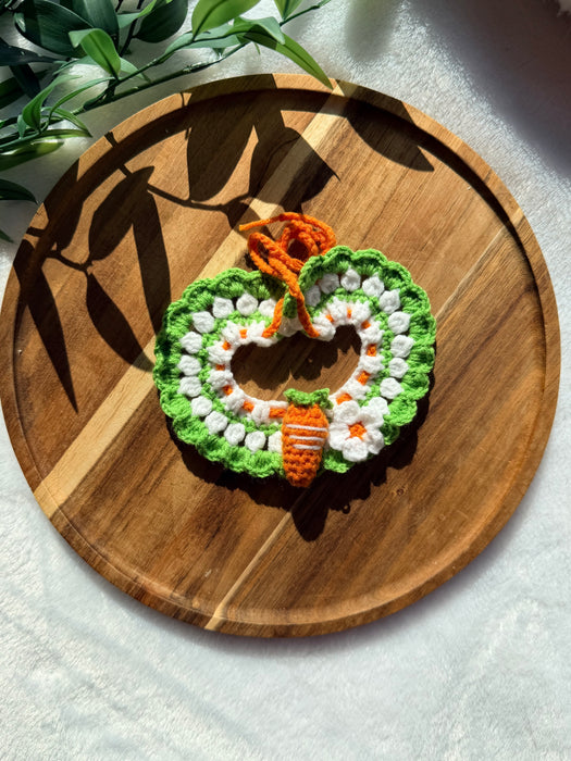 Carrot Crochet Bandana