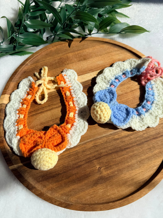 Bow & Bell Crochet Bandana