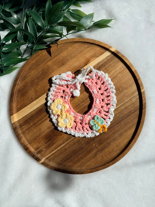 Butterfly Garden Crochet Bandana