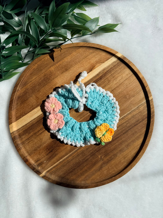 Butterfly Garden Crochet Bandana