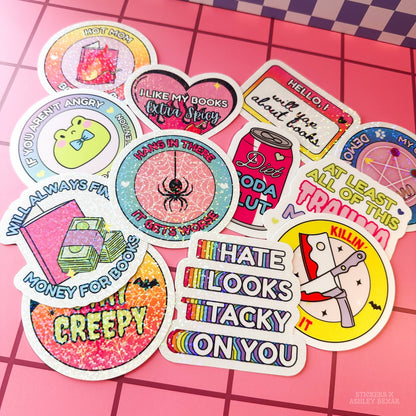 Easily distracted by dogs sticker