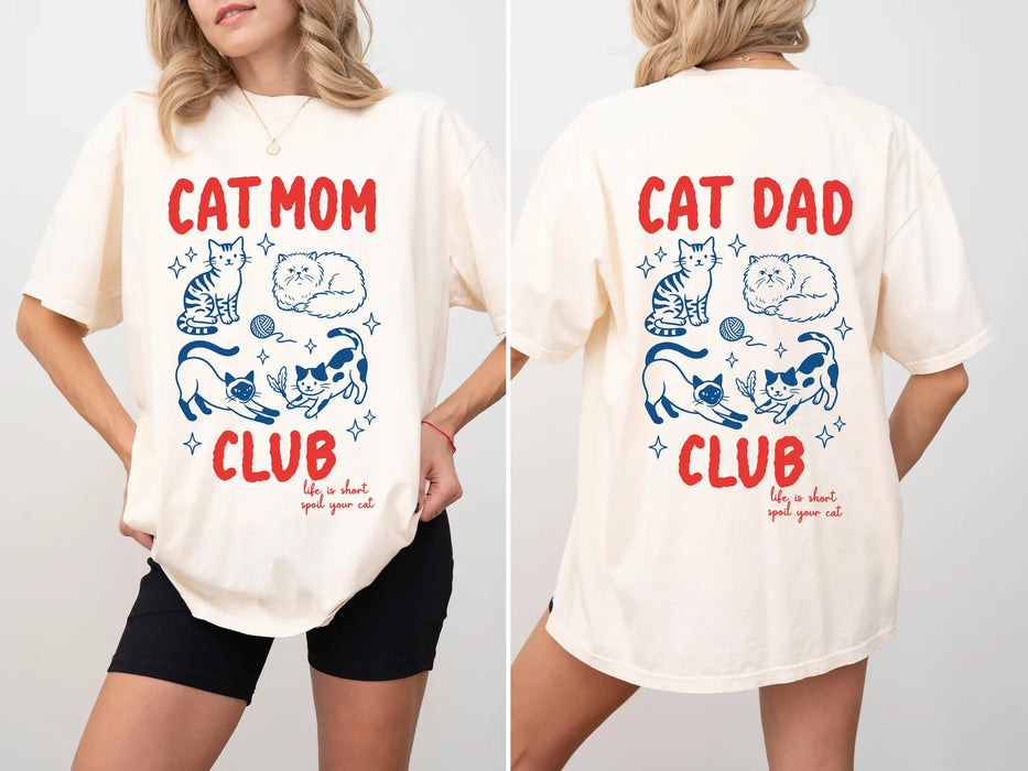 Cat Mom/Dad Club T-Shirt